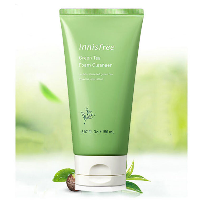 Sữa rửa mặt Innisfree trà xanh Green Tea Foam Cleanser