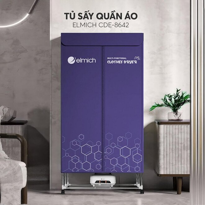 tủ sấy quần áo Elmich CDE-8642