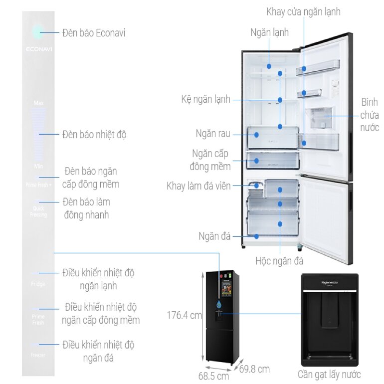 Tủ lạnh Panasonic