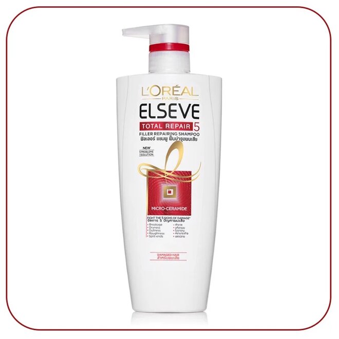 Dầu gội chống rụng tóc 5 trong 1 L'Oreal Elseve Total Repair 5 in 1