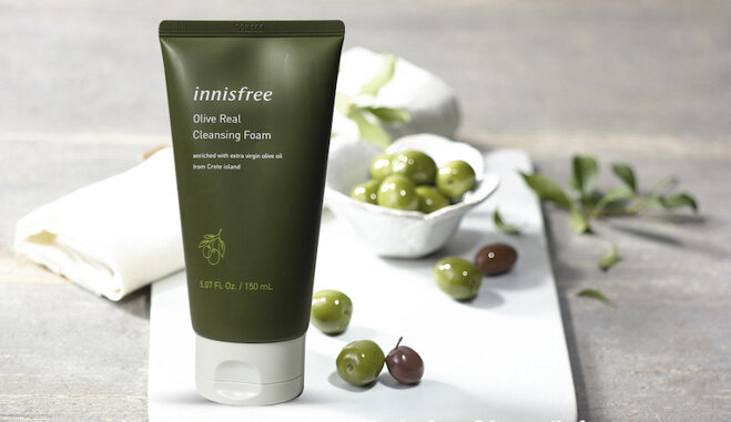 Sữa rửa mặt Olive Innisfree Olive Real Cleansing Foam