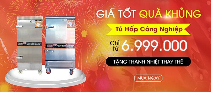 Thiết bị nhà bếp: tủ nấu cơm công nghiệp, bếp chiên, nồi nấu phở, nồi nấu cháo, nồi nấu rượu, lò quay vịt, lò nướng đa năng, nồi nấu cánh khuấy….