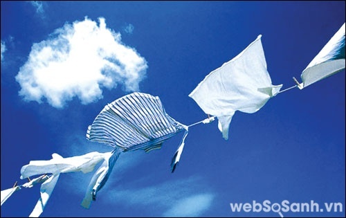 Quần áo được giặt sạch sẽ với LG WFS7617PS (nguồn: internet)