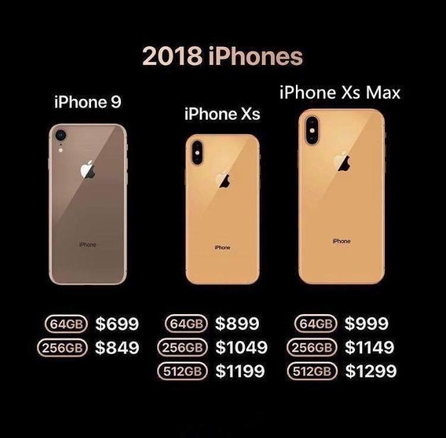 iPhone X 2018 phiên bản màu vàng gold đã lộ diện trên iPhone Xs và iPhone Xs Max