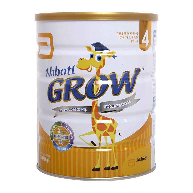 Sữa Abbott Grow 3 cho trẻ từ 4 tuổi trở lên