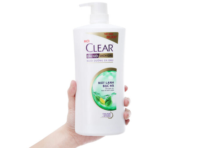 Dầu gội Clear bạc hà