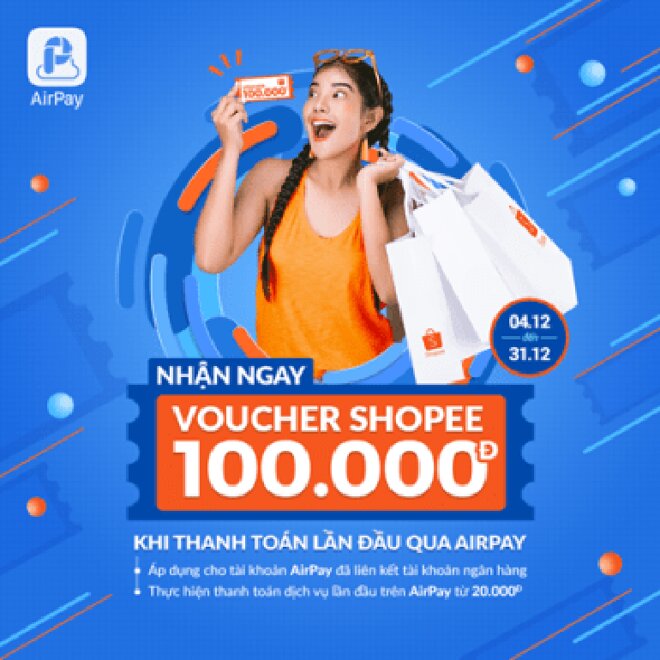 khuyến mãi ví airpay