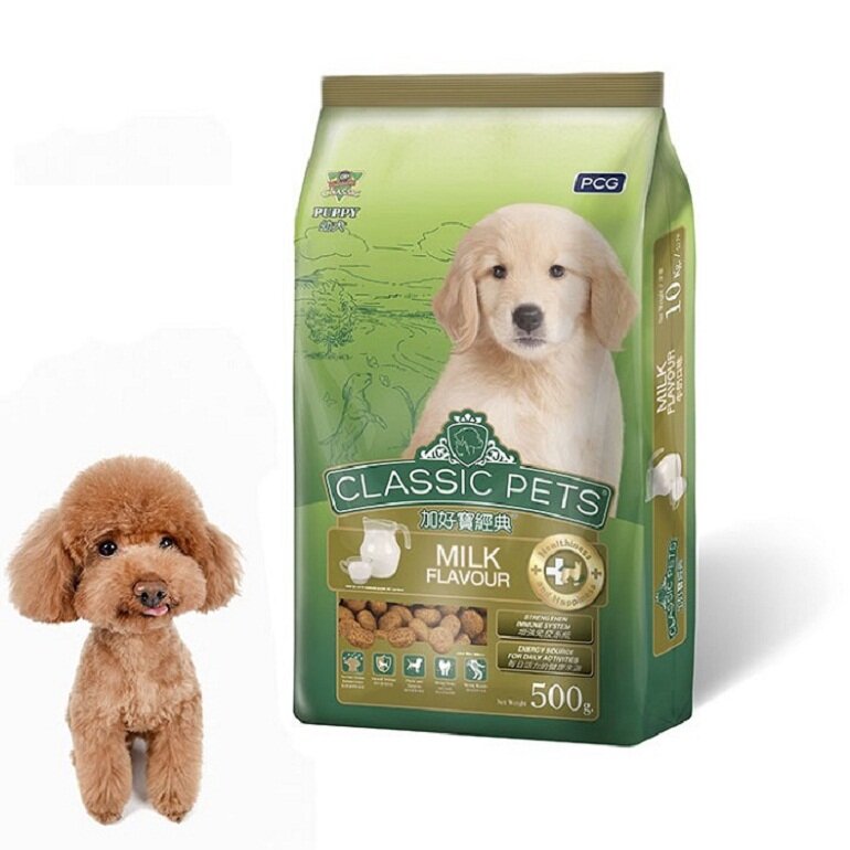 Thức ăn Classic Pets vị sữa cho chó nhỏ