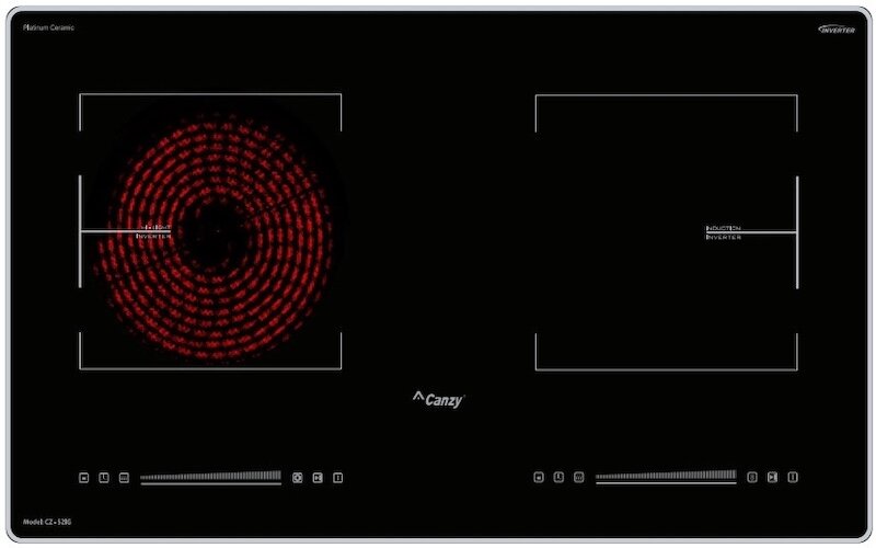 Bếp điện từ Canzy CZ-52IG thiết kế tinh tế, chất liệu cao cấp 