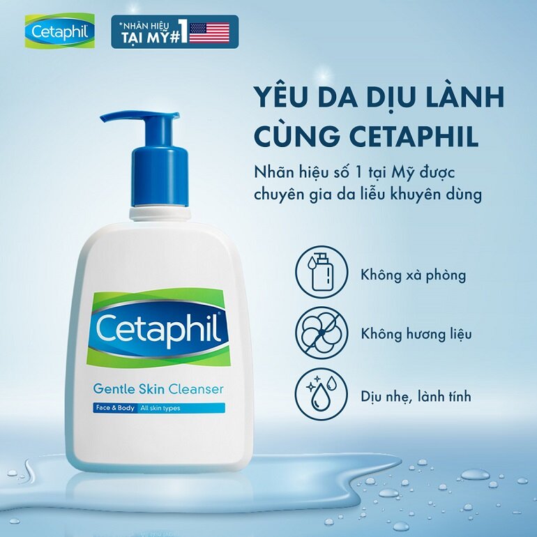 Sữa rửa mặt Cetaphil 