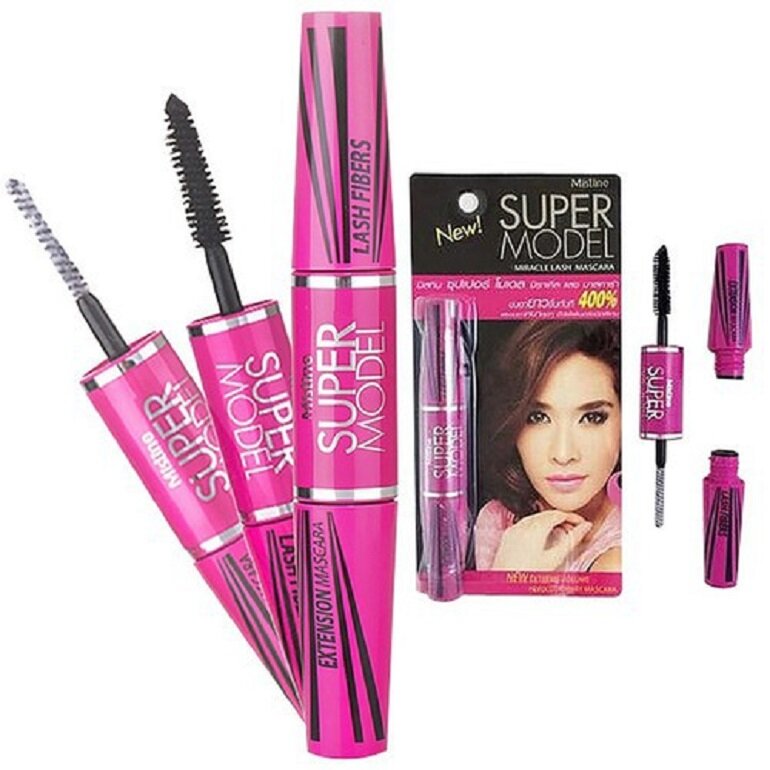 mascara super model hai đầu