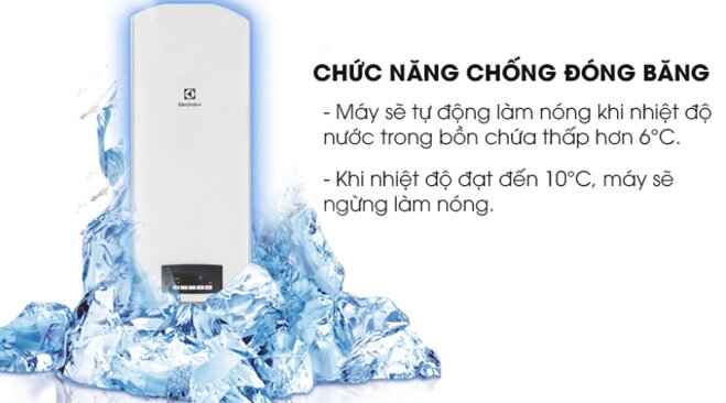 Đánh giá bình nóng lạnh gián tiếp 50 lít Electrolux EWS502DX-DWE