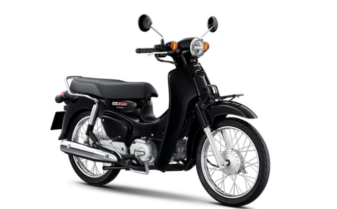 Super cub nhập khẩu thái lan có thiết kế yên liền