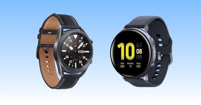  samsung galaxy watch active 2 và galaxy watch active 3