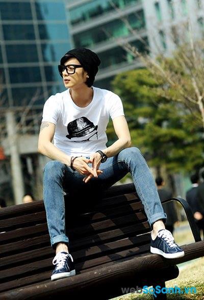 Bí quyết phối giày thể thao với quần jeans chất lừ  Khogiaythethao