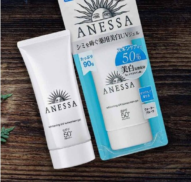 Kem chống nắng Anessa whitening uv sunscreen gel