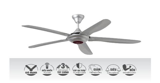 quạt trần Ecofan Ruby