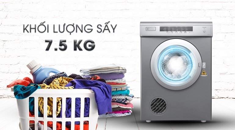 May say Electrolux 7.5 kg EDV7552S