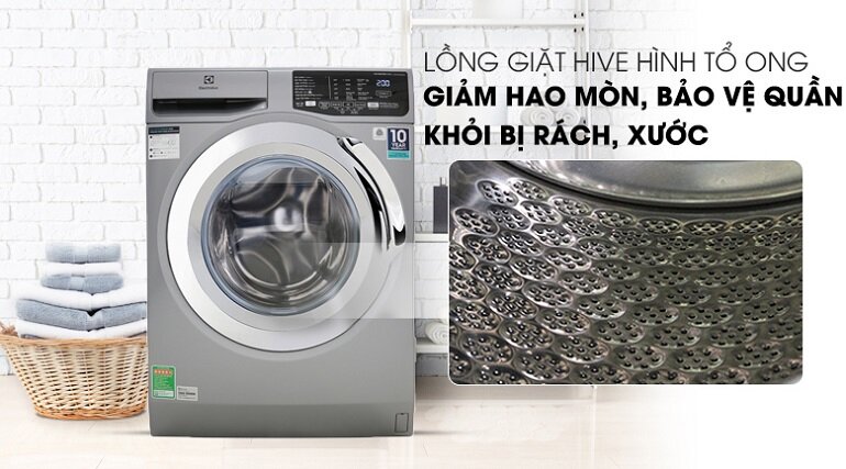 máy giặt cửa ngang electrolux