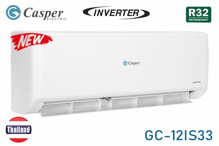 Điều hòa Casper 12000 BTU 1 chiều Inverter GC-12IS33
