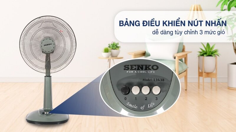 Đánh giá quạt lửng Senko L1638 - Xua tan oi bức ngày hè!