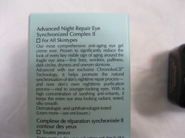 thành phần kem dưỡng estee lauder advanced night repair eye synchronized