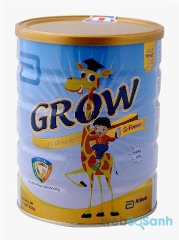 Giá sữa bột Abbott Grow mới nhất cập nhật tháng 7/2016