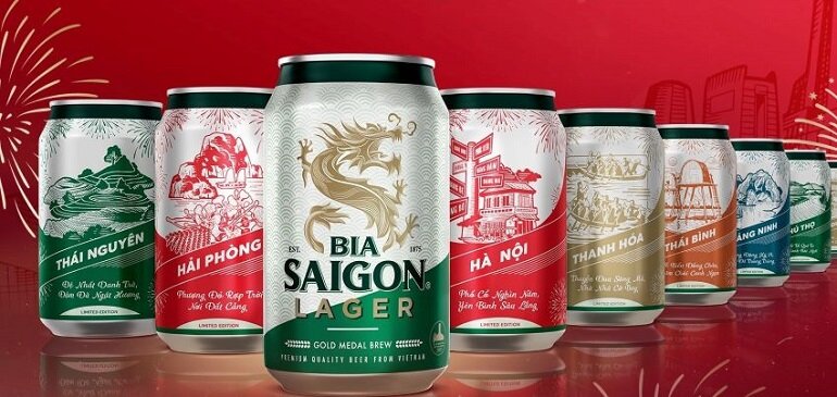 bia Sài Gòn Lager 