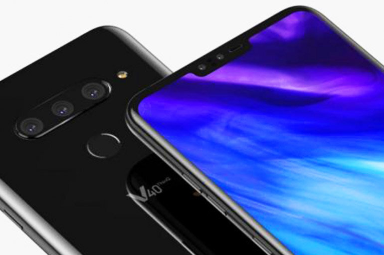 Điện thoại LG V40 ThinQ chính thức ra mắt: Thiết kế ấn tượng với 5 camera trước sau