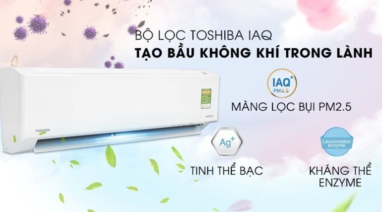 Điều hòa máy lạnh Toshiba Inverter 1 HP RAS-H10DKCVG-V - Giá rẻ nhất: 6.840.000 vnđ