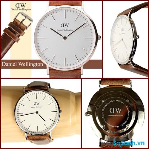 Đồng hồ Daniel Wellington chính hãng chỉ dày 6mm