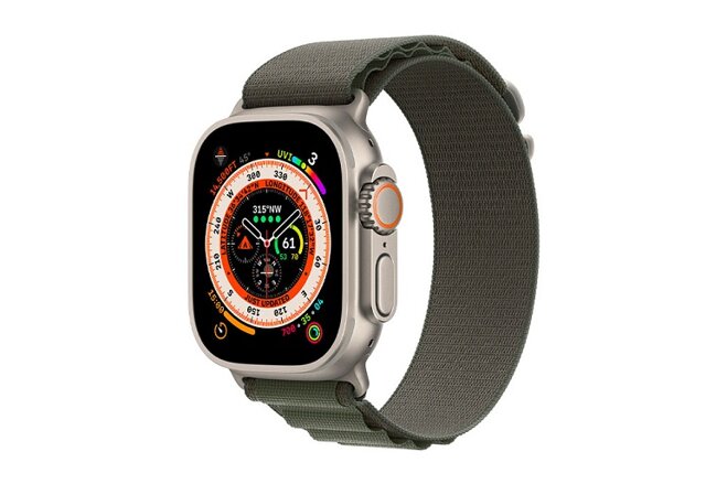 Apple Watch Ultra Pine màu đen.