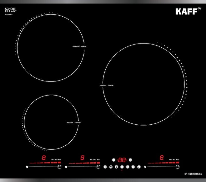 Bếp từ Kaff 3 vùng nấu KF-SQ5463I Fabio