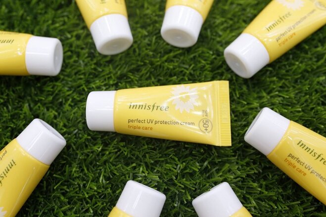 Kem chống nắng Innisfree Perfect UV Protection Cream Triple Care SPF 50 PA+++