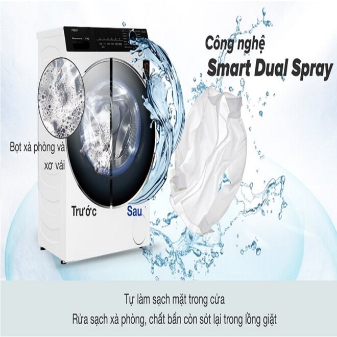 Máy giặt Aqua 8kg bao nhiêu tiền