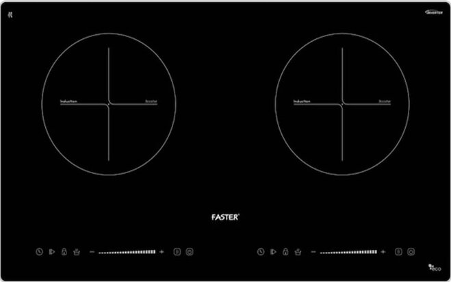 Bếp từ Faster FS 716I tích hợp nhiều tính năng hiện đại, tiện lợi