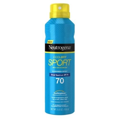 Neutrogena CoolDry Sport Sunscreen Spray Broad Spectrum SPF 70