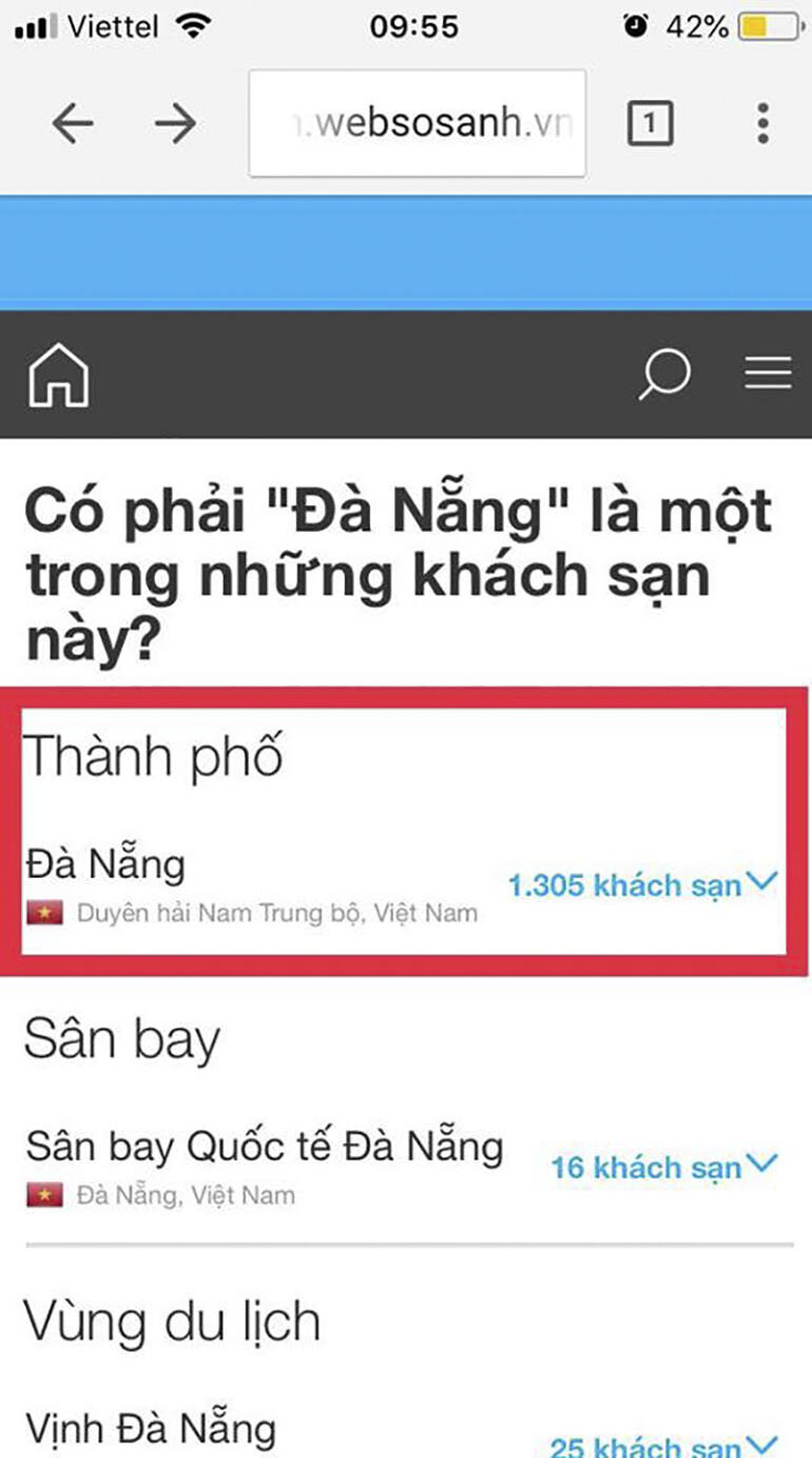 Hướng dẫn cách Book phòng khách sạn trên websosanh khi bạn đi du lịch đơn giản nhất