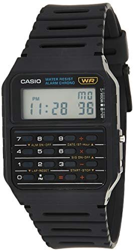 Casio Men's Vintage CA53W-1 Calculator Watch