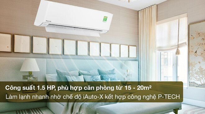 điều hòa Panasonic Inverter 12000BTU CU/CS-XU12ZKH-8