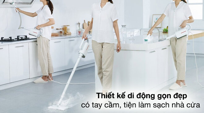 Máy vệ sinh hơi nước Deerma ZQ600