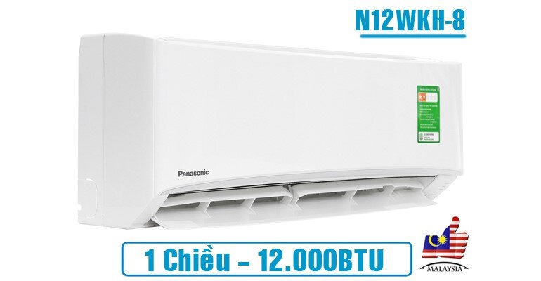 Kiểu dáng thiết kế điều hòa Panasonic N12WKH-8 