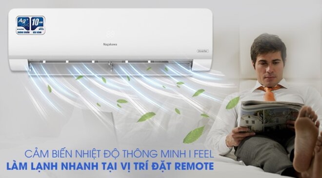 điều hòa nagakawa 9000btu 1 chiều