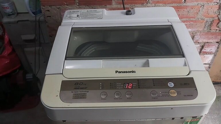 máy giặt panasonic báo lỗi u12