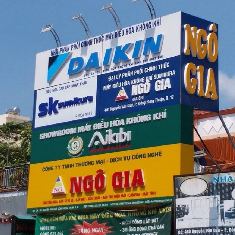 Điện máy Ngô Gia là nhà phân phối uy tín ở khu vực thành phố Hồ Chí Minh