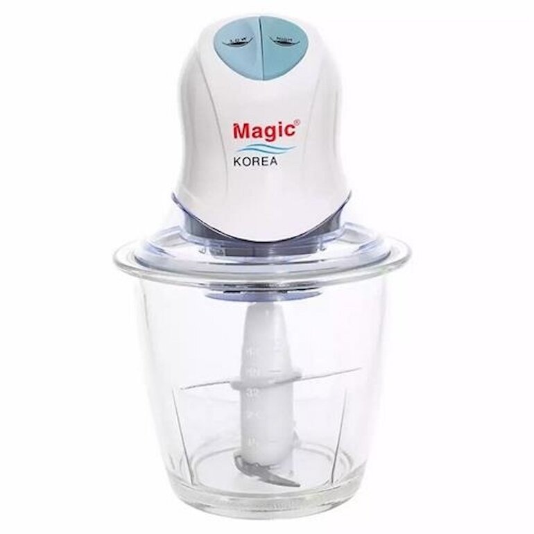 Máy xay thịt Magic Korea a04 có kích thước nhỏ gọn nên sản phẩm không chiếm diện tích đặt ở trên kệ bếp.