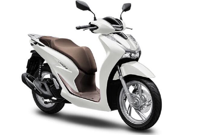 sh 125 2023 cao cấp màu trắng