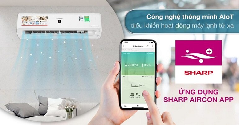 Có nên mua điều hòa Sharp AH-XP10YHW tích hợp công nghệ AIoT không?