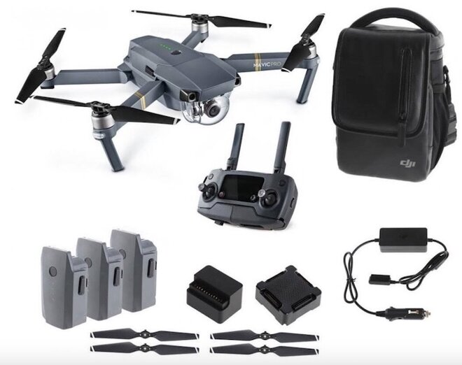 Set đồ đi kèm với flycam Mavic Pro