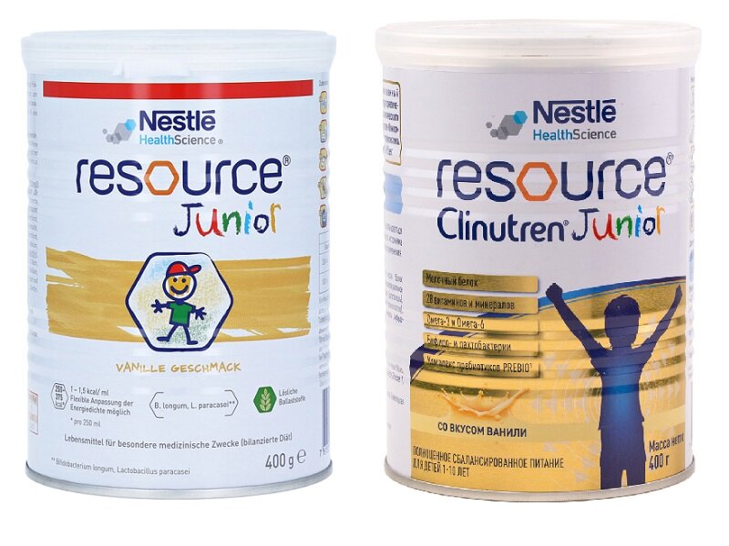 So sánh sữa Resource Junior Đức và sữa Resource Junior Nga